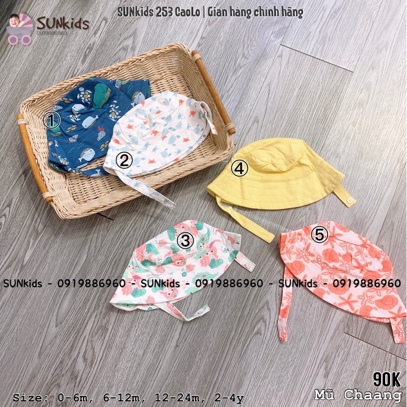 Mũ chaang siêu mềm - có dây buộc