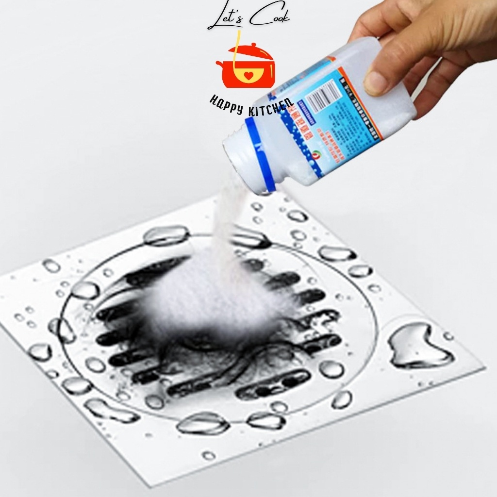 Bột thông cống cực mạnh Yuhao chính hãng thông bồn cầu bồn rửa chén