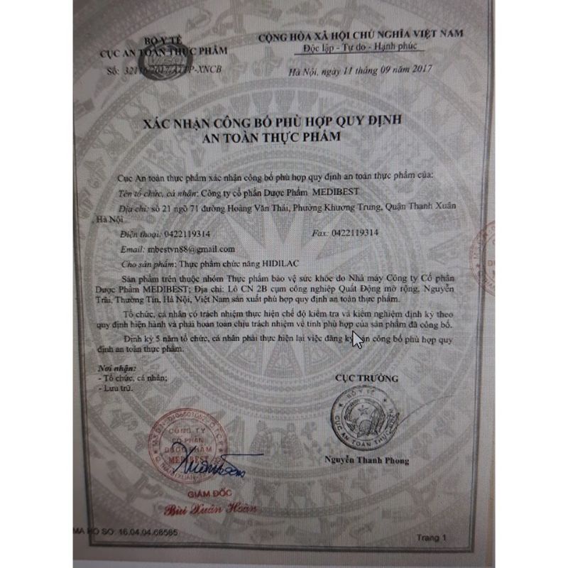 Hidilac giúp giấc ngủ sâu sinh lý