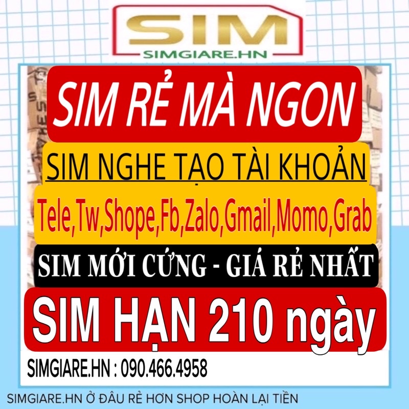 SIM VIETNAMOBILE NGHE GỌI , TẠO TÀI KHOẢN