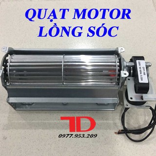 Motor quạt lồng sóc TỦ MÁT Quạt tủ mát Alaska