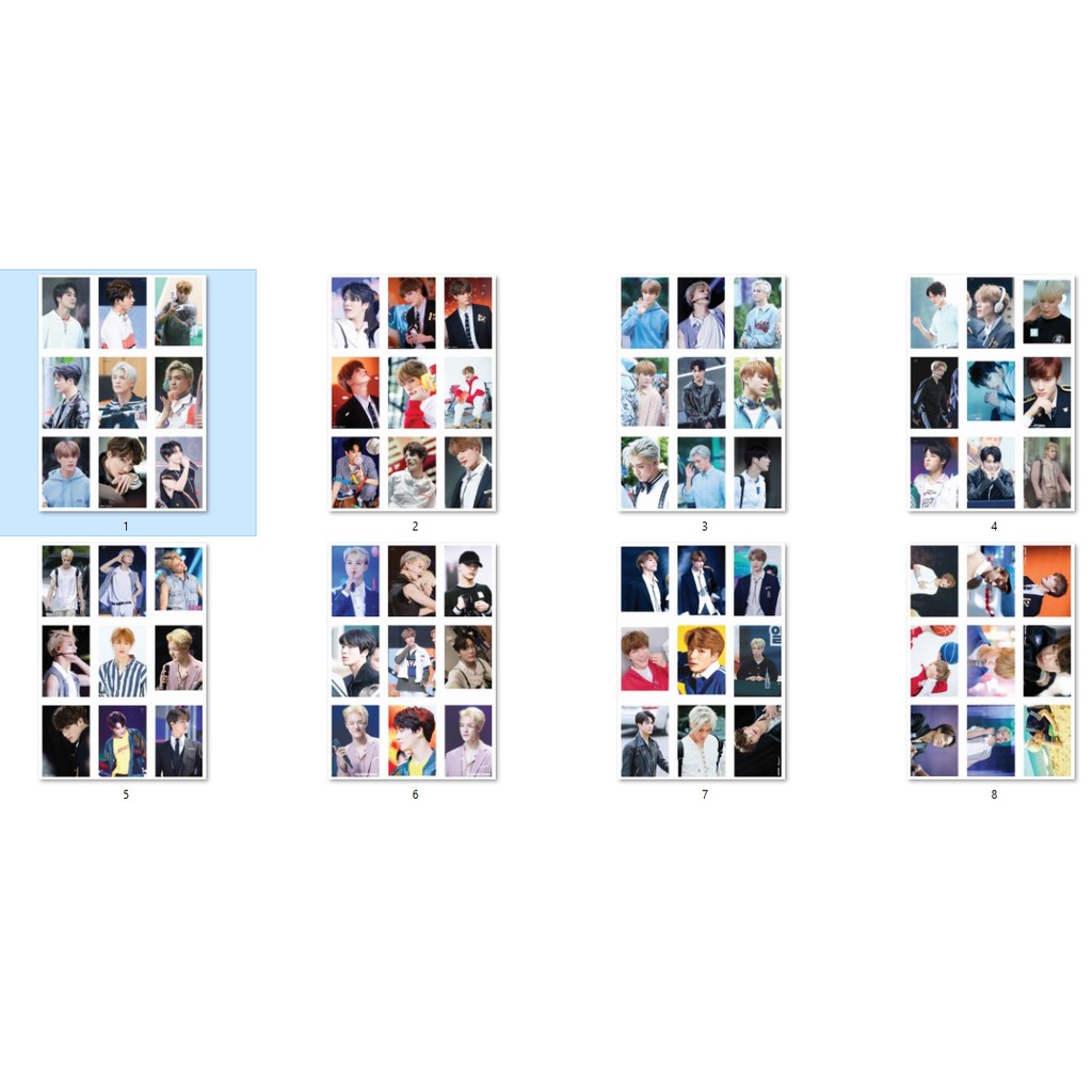 LOMO CARD 72 ảnh thành viên nhóm NCT - JENO