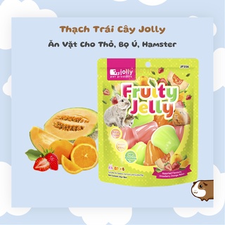 Thạch Trái Cây Thức Ăn Cho Thỏ, Bọ Ú, Hamster Jolly 25g thumbnail