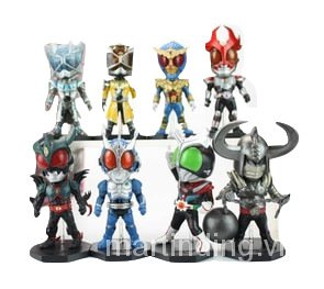 Đồ Chơi Mô Hình Nhân Vật Kamen Rider Ryuki 8-rx Wcf 3mask