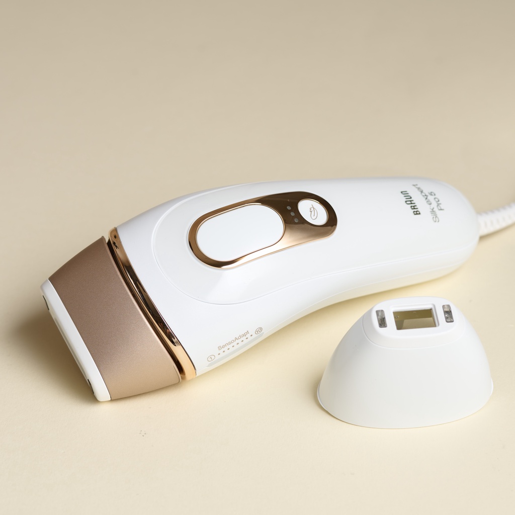 Máy triệt lông Braun IPL Silk-Expert Pro 5 - 5117 thế hệ mới nhất 400,000 lần bắn.