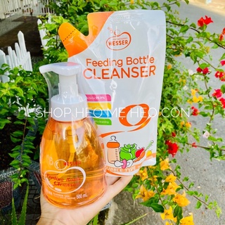 Nước rửa bình sữa wesser chai/ túi 500ml