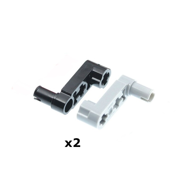 COMBO 2 Gạch Technic Tay Quay 1x3 NO.700 - Phụ Kiện MOC Tương Thích Part 33299