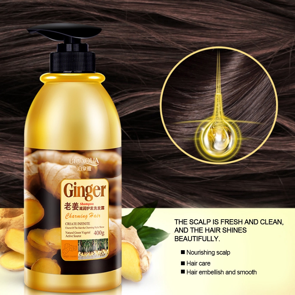 [Hàng mới về] Dầu gội chiết xuất gừng không kích ứng cho tóc và da đầu | BigBuy360 - bigbuy360.vn
