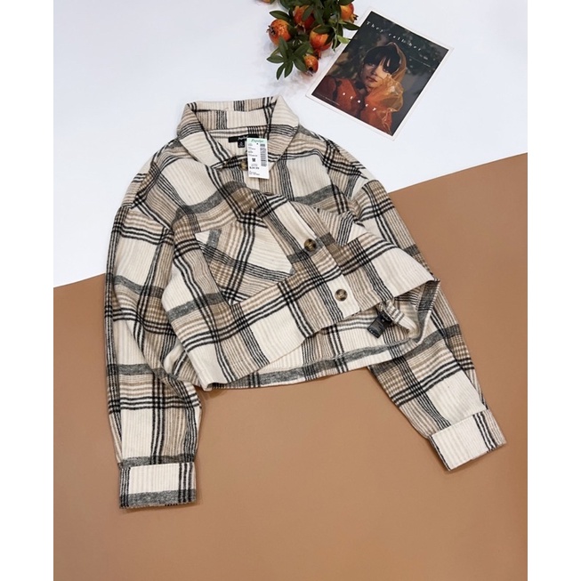 Áo khoác dạ sơ mi