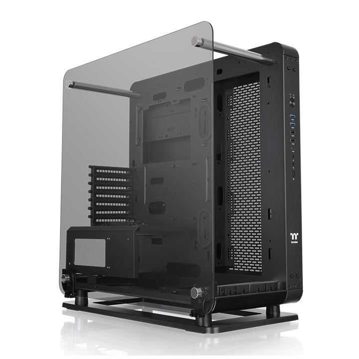 Vỏ case Thermaltake Core P6 TG Black - Hàng chính hãng