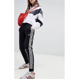 ⚡️ Quần Nữ Adidas Cuffed Track Pants - Black XUẤT DƯ FULL TEM TAG CODE