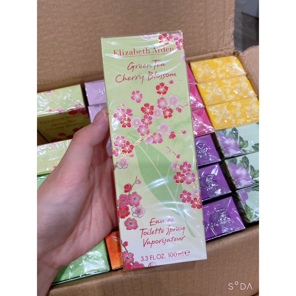 Nước Hoa Nữ ❣️FREESHIP❣️ Nước Hoa Nữ Elizabeth Arden Green Tea Cherry Blossom EDT