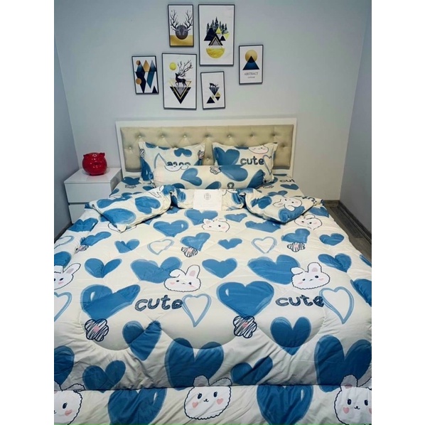 Set phao 5 món_ Polly _ Cotton_ Dưa Hấu - Thỏ Tim- Thỏ Xanh - Ngựa Cầu Vồng