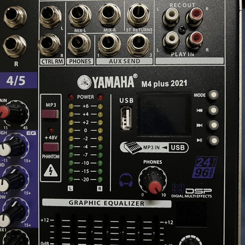 [BẢN NÂNG CẤP MỚI NHẤT]MIXER YAMAHA M4 PLUS 2022,Chuyên Hát Karaoke Và Thu Âm Livestream Cực Hay Bảo Hành 1 Năm