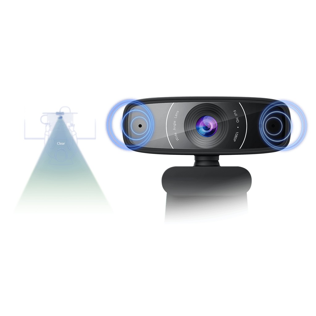 Webcam Asus C3 FullHD 1080p | BigBuy360 - bigbuy360.vn