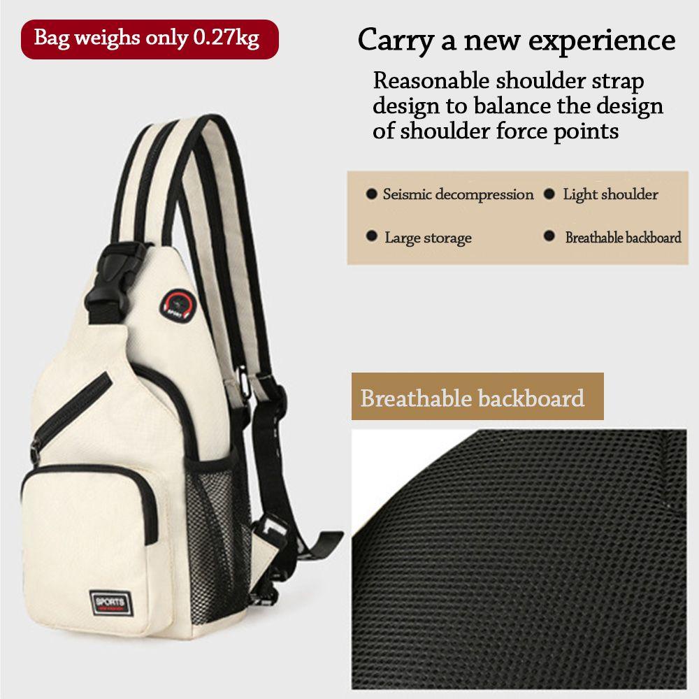Túi Thể Thao Đeo Chéo Ngực Chống Thấm Nước Sức Chứa Lớn