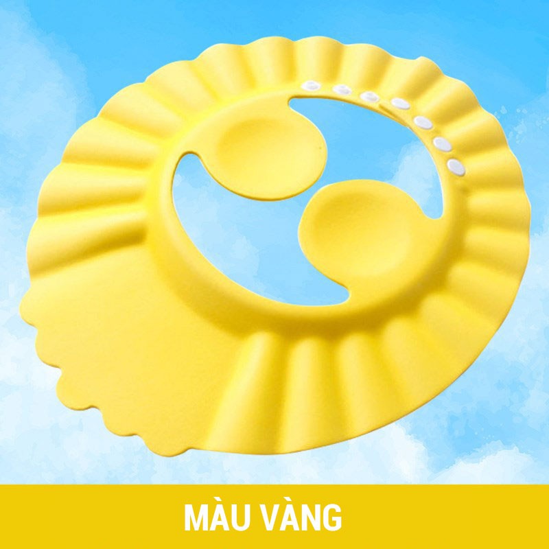 [HÀNG CÓ SẴN] Mũ Gội Đầu Cho Bé Mũ Tắm Chắn Nước Trẻ Em Có Thể Điều Chỉnh