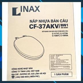 NẮP ĐẬY BỒN CẦU INAX CF-37AKV, NẮP ĐÓNG THƯỜNG, MÀU TRẮNG