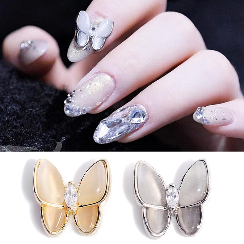 Móng Tay 3D CABEZA|Phụ Kiện Trang Trí Móng Tay Hình Bướm Siêu Lấp Lánh Charms|Phụ Kiện Trang Trí Móng Tay Xinh Xắn