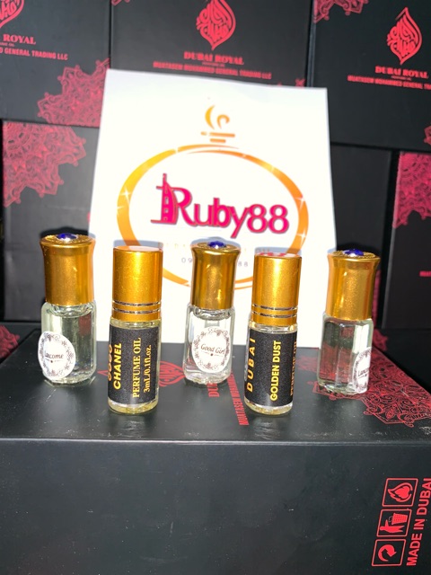 (Tự chọn) Test lăn 1ml dùng thử Tinh dầu nước hoa Dubai đậm đặc | Thế Giới Skin Care