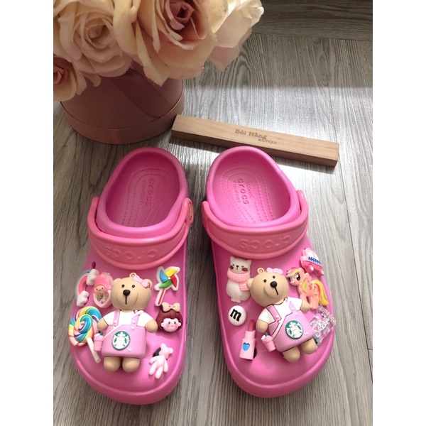 Thanh lý dép crocs chính hãng xuất xịn full cham