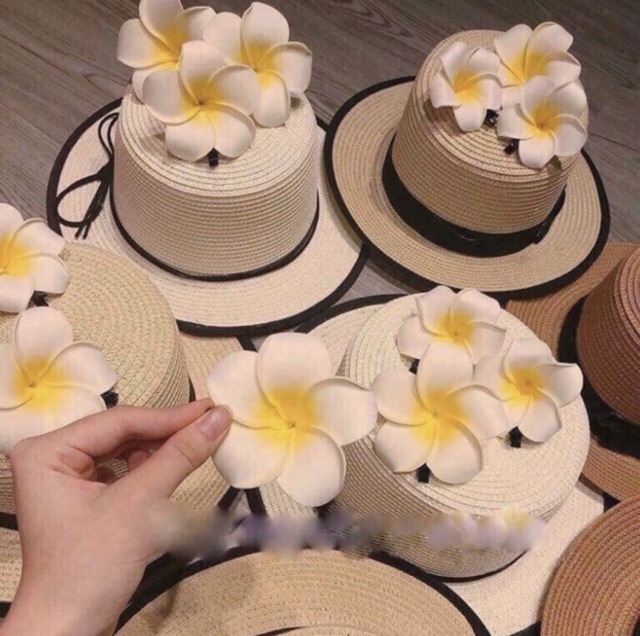 Kẹp tóc hoa sứ