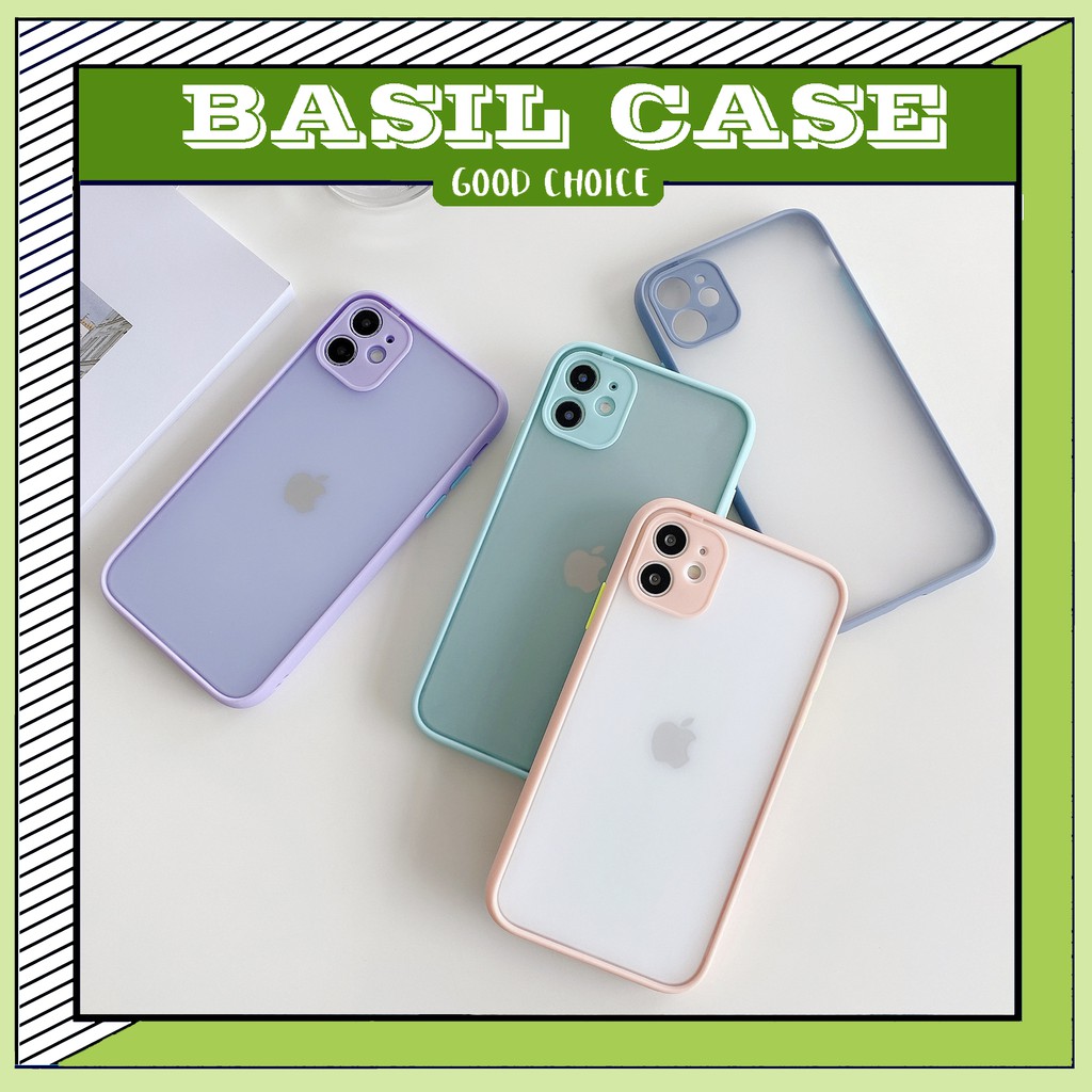 Ốp lưng iphone Viền nhựa dẻo mặt nhám 6s/6plus/6splus/7plus/8plus/x/xs/xs max/11/11promax/12pro/12promax | BigBuy360 - bigbuy360.vn