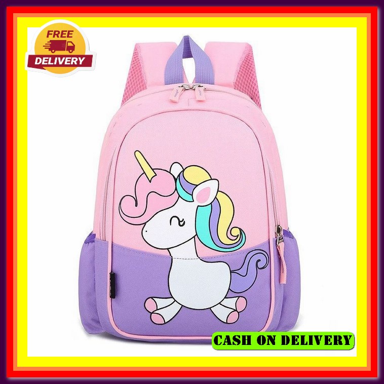 Ba Lô Đi Học Nhập Khẩu Mini M Iguana Hình Ngựa Pony Dễ Thương Cho Bé Gái Tiểu Học/Trường Học