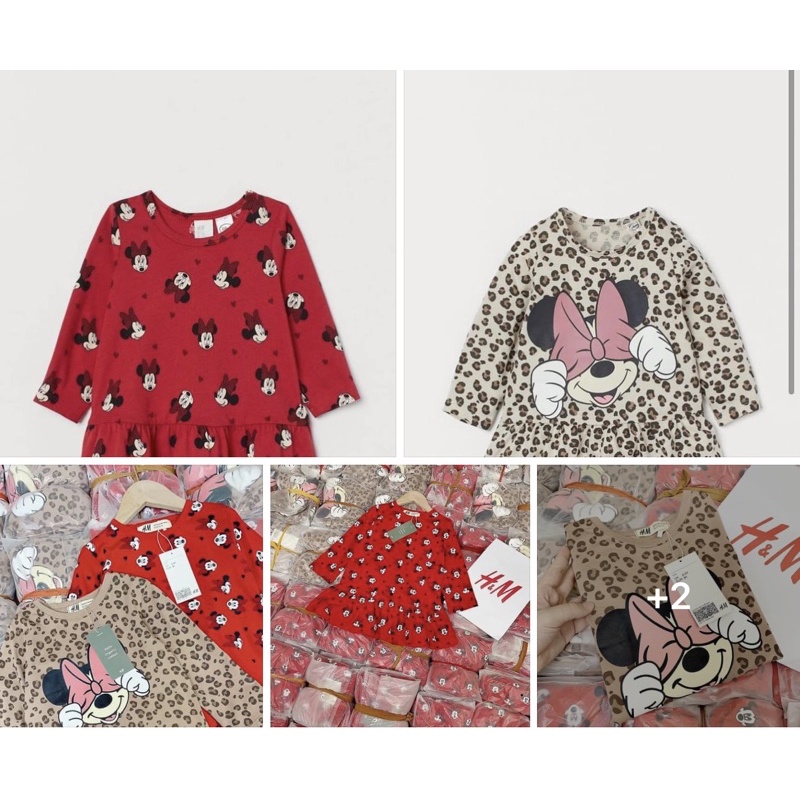 SET 2 VÁY ĐUÔI CÁ MICKY HM DƯ XỊN