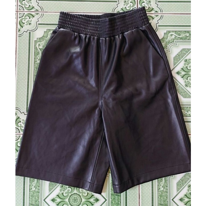 Quần short lửng Da Cạp cao hàng hiệu.