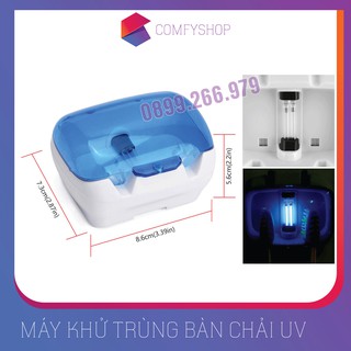 Hộp Khử Trùng Bàn Chải Đánh Răng Bằng Tia UV 2 Slot SENLEDE, hạn chế bệnh răng miệng, bệnh tiêu hóa, bệnh truyền nhiễm