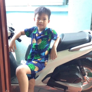 Combo 5 bộ lanh bé trai