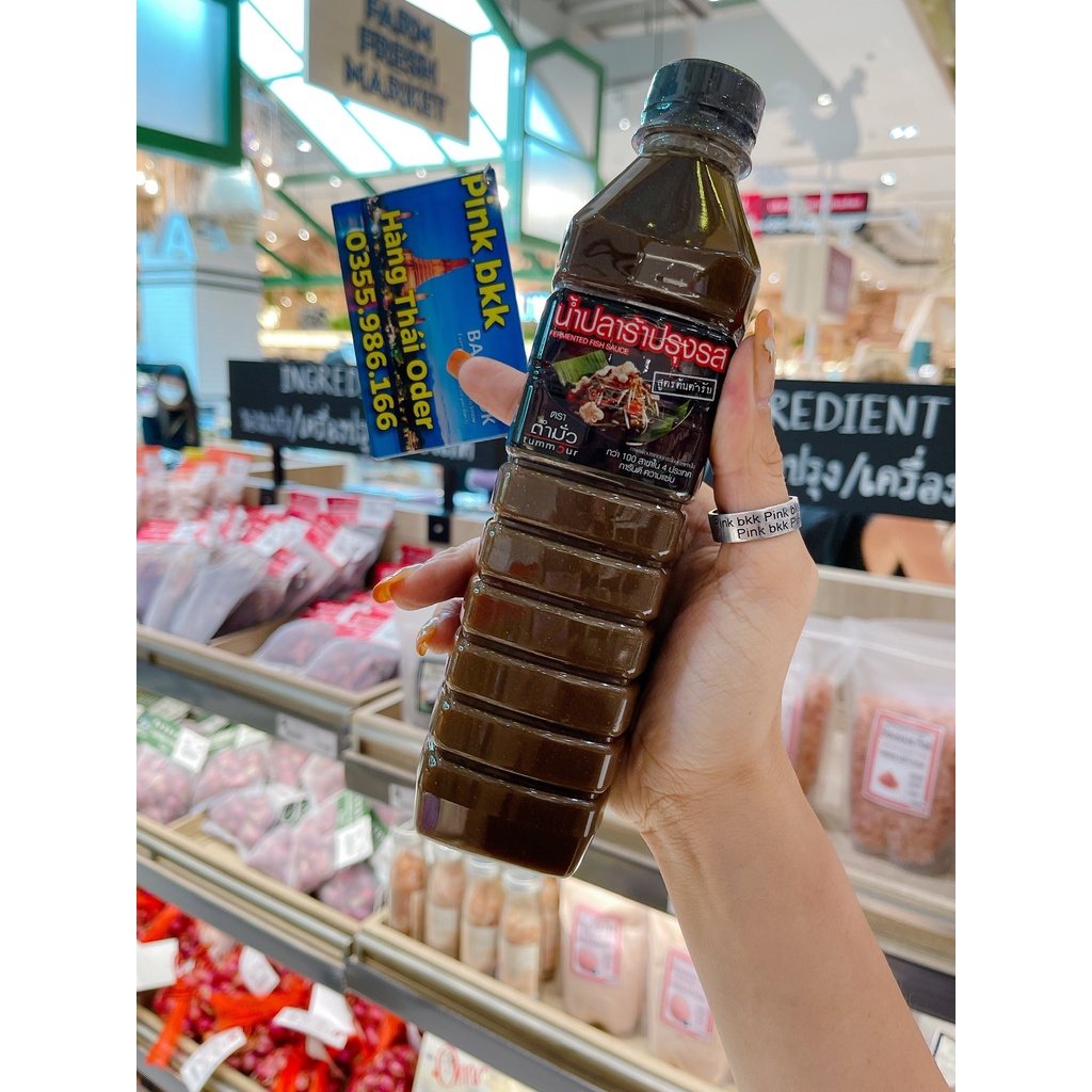 Mắm trộn gỏi đu đủ ba khía thái lan 500ml⚡HÀNG NỘI ĐỊA THÁI ⚡