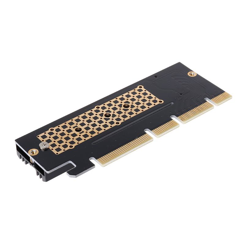 Thẻ Chuyển Đổi PCI-E 3.0 x16 Sang PCIe Và AHCI SSD Kèm Tản Nhiệt Cho M.2