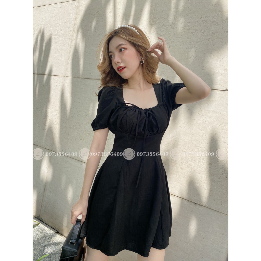 Ura jumpsuit 2 màu đen/nâu (có bigsize)