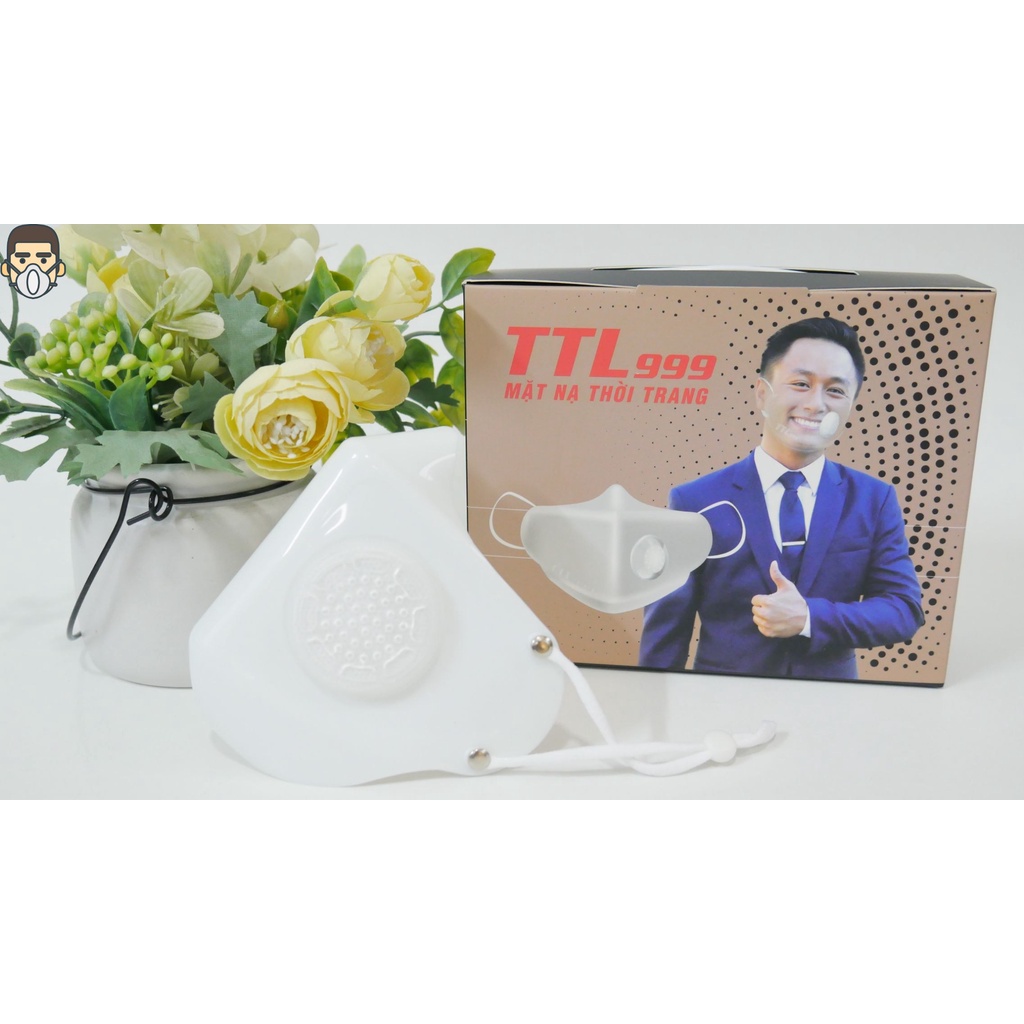 Khẩu trang nhựa trong suốt TTL người lớn &amp; trẻ em đủ màu