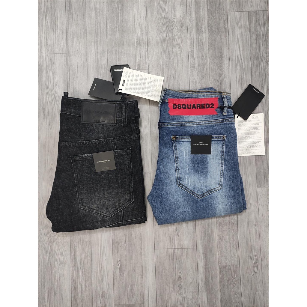 Quần jeans nam Dsquared2 nhập khẩu, form ôm co giãn, trẻ trung cực đẹp | BigBuy360 - bigbuy360.vn
