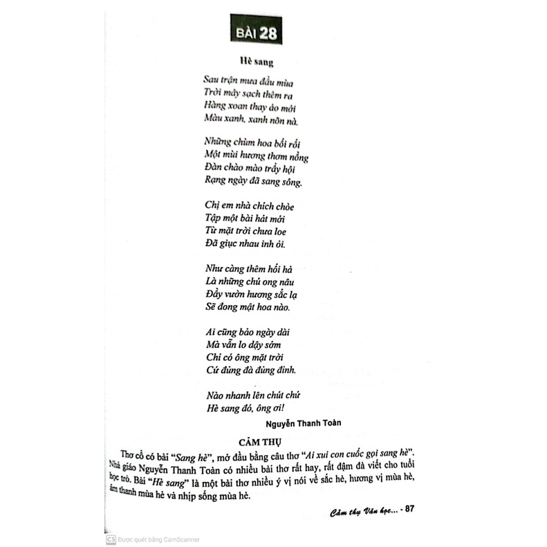 Sách- Cảm Thụ Văn Học Lớp 5