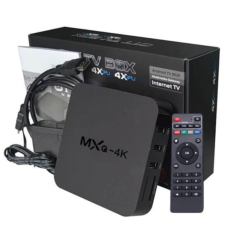 ANDROID Đầu Tv Box Mxq-4K Rk3229 Hd Và Phụ Kiện