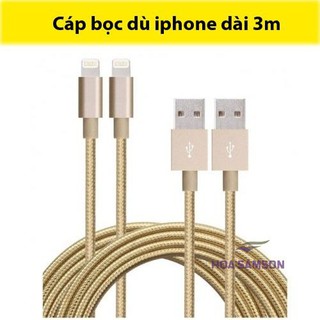Cáp sạc bọc dù chống đứt Dài các loại