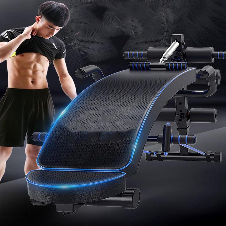 Ghế tập bụng cong đa năng, máy tập gym đa năng, điều chỉnh độ cong tại nhà
