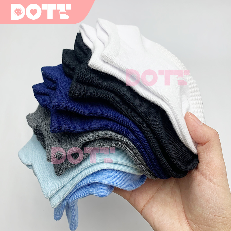 Bộ 6 đôi vớ cotton chống trượt kiểu dáng xinh xắn dành cho bé