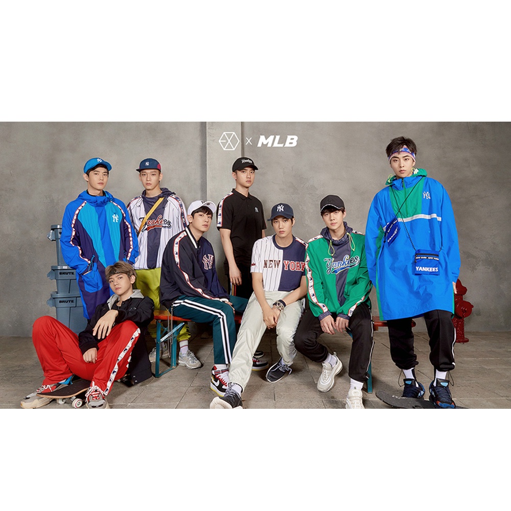 MLB Hàng Mới Về Áo Thun Ngắn Tay Phong Cách Hàn Quốc Dành Cho Nam Và Nữ