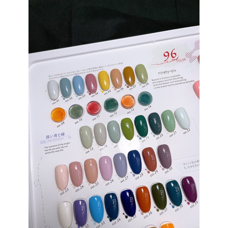 Sơn gel Hàn quốc lẻ màu - sơn gel cao cấp ( từ 1-16)