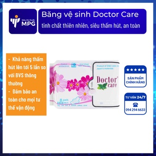 Băng vệ sinh thảo dược Doctor care tinh chất thiên nhiên, siêu thấm hút, an toàn cho bạn gái