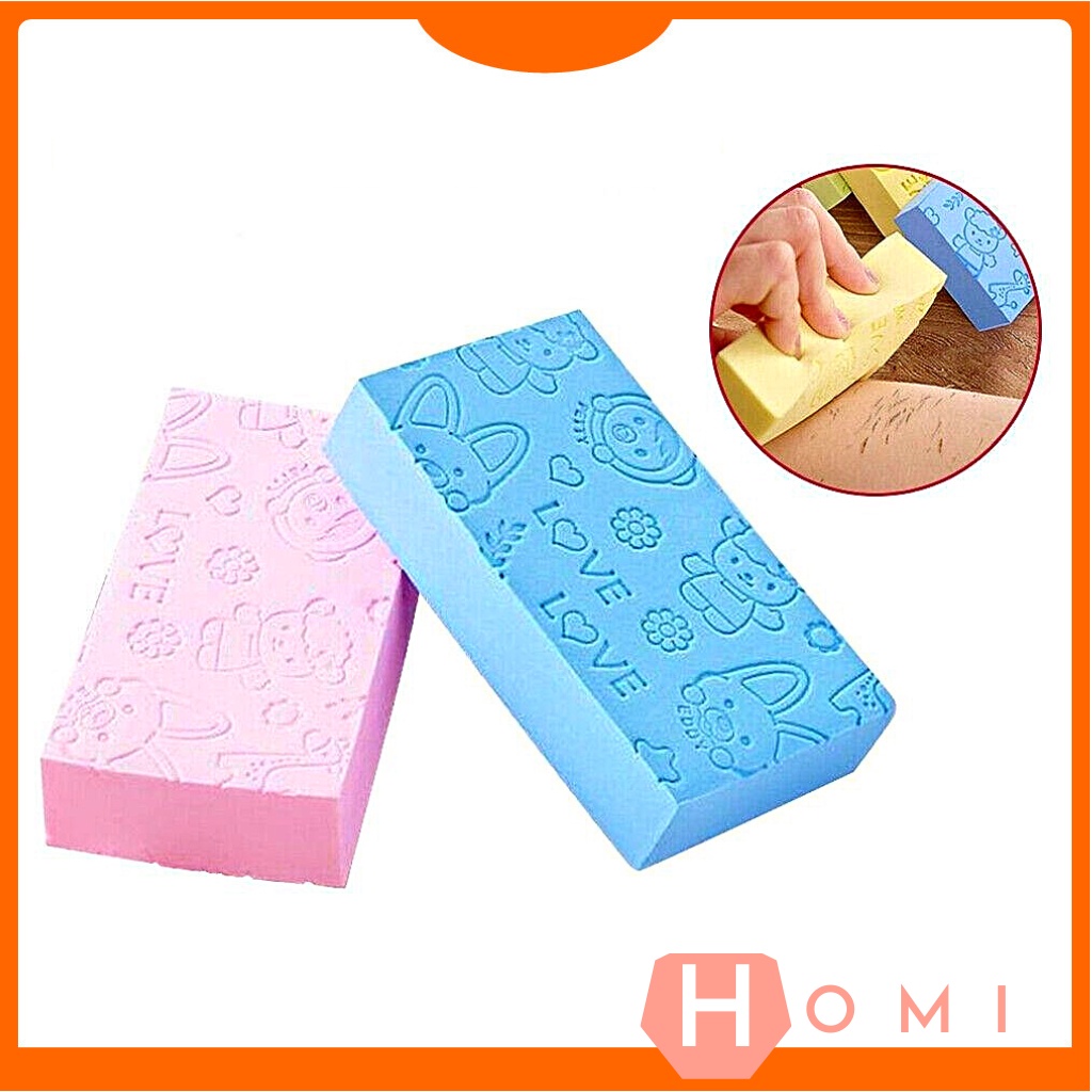 Bông Tắm Bọt Biển [HÀN QUỐC] Kì Cọ Ghét, Mút Non Tẩy Tế Bào Chết, Siêu Sạch, Siêu Mềm Mịn Cho Da - Dhomi Store