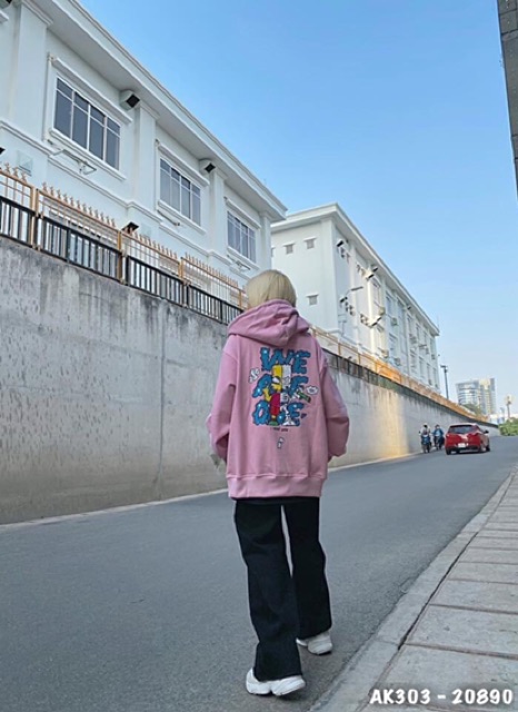 Áo Khoác Nỉ K.w.as Nam Nữ Hàng QC Siêu Hot Bomber Jackets Nỉ Ngoại Form Rộng Unisex KWAS LOVE - AK3303 | BigBuy360 - bigbuy360.vn