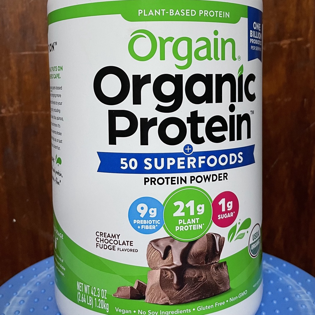 Bột protein thực vật hữu cơ ORGAIN dòng Superfoods Organic-plant-based-protein
