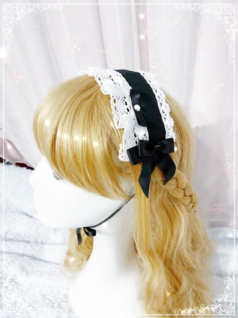 [có sẵn] Headband / Băng đô Lolita kiểu đơn giản