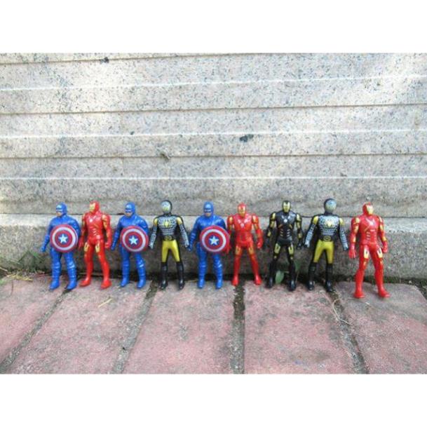 Đồ Chơi Siêu Nhân, Đồ Chơi Cho Bé Trai Bộ 12 Nhân Vật Siêu Nhân Anh Hùng